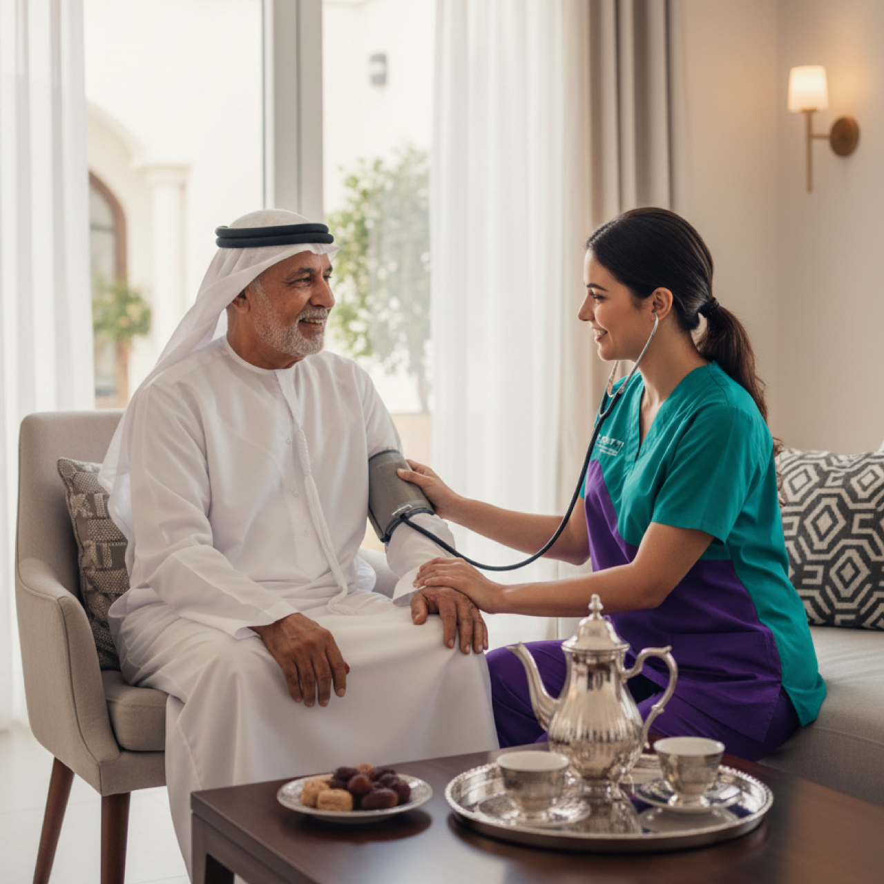 Continuous Nurse at Home — Bayti home service