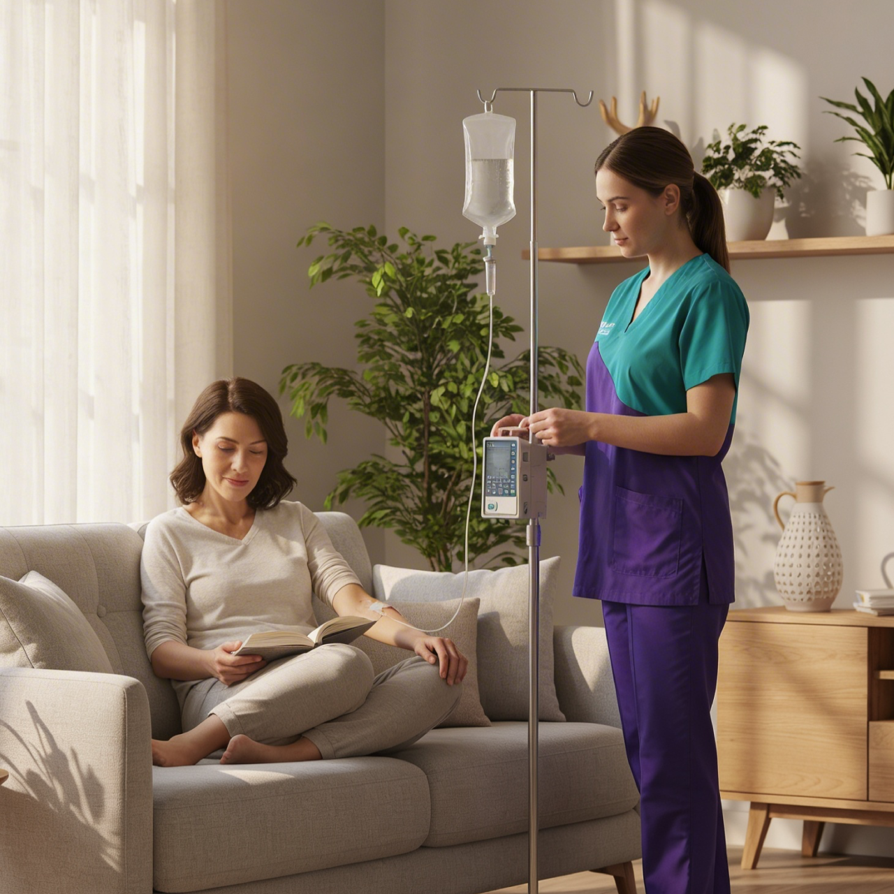 IV Drip Therapy — Bayti home service